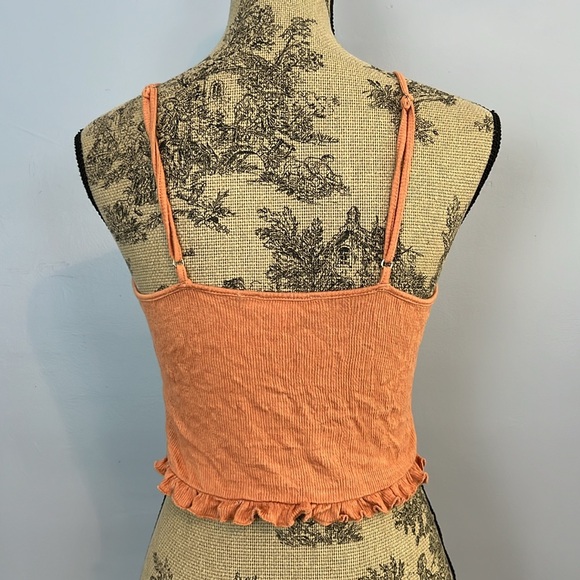 Ruched Drawstring Crop Top - Picture 5 of 6